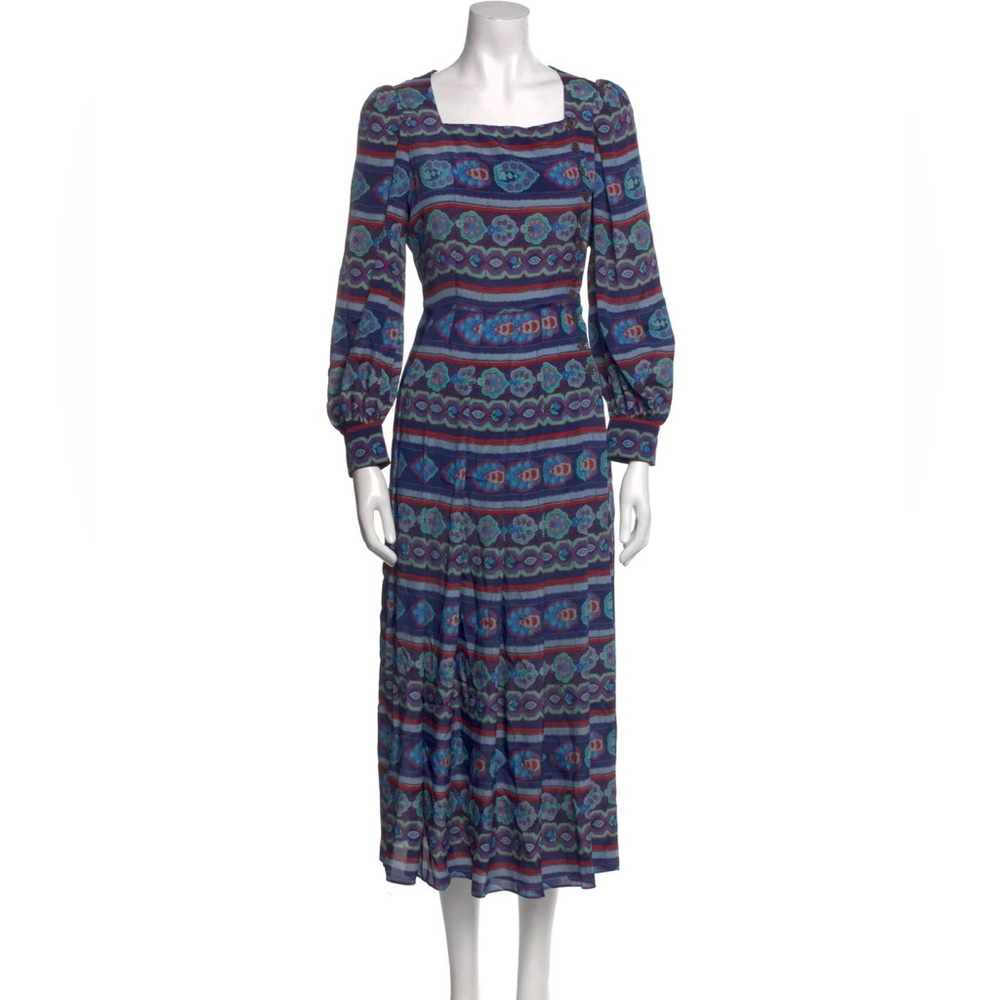 Hunter Bell Multicolor Long Sleeve Dress - Picture 5 of 13